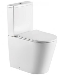 Унитаз-компакт Aquatek Оберон AQ1273S-00 с сиденьем Soft Close